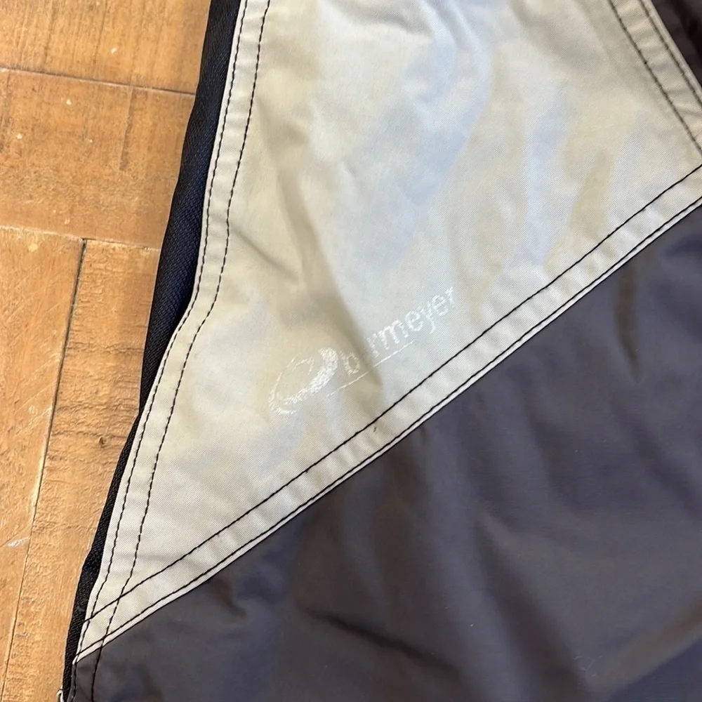 Obermeyer Mach one gray insulated snow pants